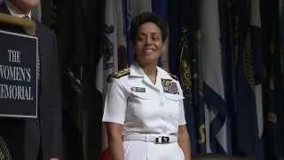 First Female Four-Star Admiral Pinned