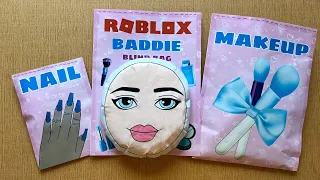 Roblox Makeup baddies Blind bag Paper 💅 ASMR 💖 satisfying opening blind box / Homemade