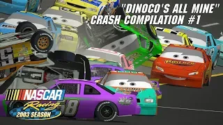 "Dinoco's All Mine" Crash Compilation | NASCAR Racing 2003 Season