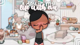 A day in my life with Eva at home 🌤️💐 || Morning routine! || Avatar world 🌎