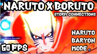 Baryon Mode Ultimate Jutsu and Awakening: 60FPS Naruto Storm Connections