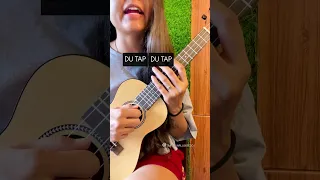 Beautiful Strumming Pattern On Ukulele❤️🌻 #ukulele #shorts #youtubeshorts