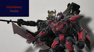 Sentinel Prime Vs Scourge (Transformers Stop Motion Fight)