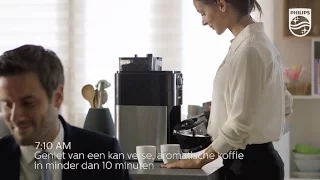 Philips Grind & Brew Koffiezetapparaat - HD7766