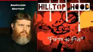 "Fifty in Five" by Hilltop Hood!¡ This songs is basically earth's past 50yrs in 5 minutes.