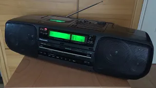 Panasonic RX-DT9 - The Peak of Panasonic's boomboxes from 1989/90