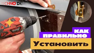 Установка транцевых колёс Судак