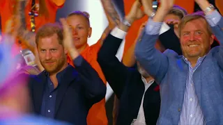 Koning Willem-Alexander ontmoet prins Harry bij Invictus Games