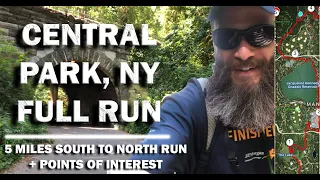 VIRTUAL RUN:  Central Park, New York - HD Treadmill Scenery, 4K