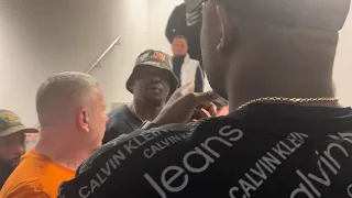 CARNAGE! - Dillian WHYTE & Martin BAKOLE Clash & Almost Come To Blows!