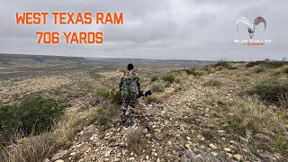 West Texas Aoudad - 706 yards