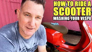 HOW TO RIDE A SCOOTER | How To Wash Your Motor Scooter ~ Dos and Don’ts | Part 10