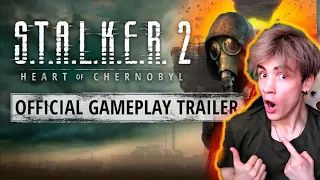 S.T.A.L.K.E.R. 2: Сердце Чернобыля — Официальный геймплейный трейлер РЕАКЦИЯ НА СТАЛКЕР 2