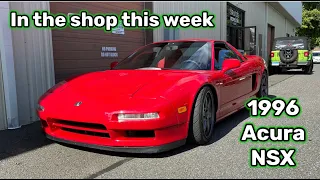 In the shop this week - 1996 Acura NSX