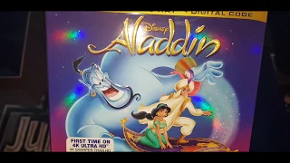 ALADDIN 1992 4K ULTRA HD BLU-RAY UNBOXING