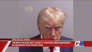 Trump pleads not guilty and waives arraignment in Georgia election case