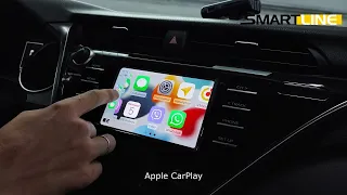 Прошивка функции CarPlay/Android Auto в штатную магнитолу Toyota Camry XV70