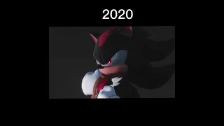 Shadow the hedgehog  evolution 2001 - 2005 & 2020