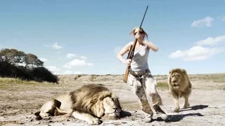 Lion Takes Revenge On Trophy Hunter!