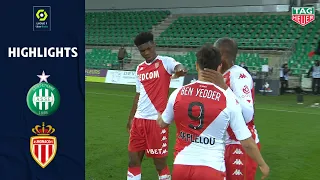 AS SAINT-ÉTIENNE - AS MONACO (0 - 4) - Highlights - (ASSE - ASM) / 2020-2021