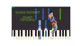 Dance Monkey Piano Tutorial (Synthesia) With Sheet Music