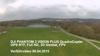 DJI Phantom 2 Vision Plus QuadroCopter GPS RTF Full HD