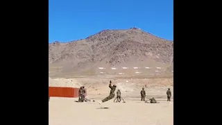 Taliban army training