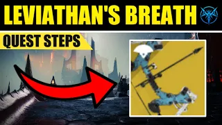 Destiny 2 How to Get Leviathan's Breath All Quest steps - Exotic Quest Guide