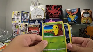 New!!!! Pokémon Champions Path Elite Trainer box opening. Lots of cool stuff!!!!!