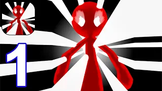Stickman Project : Rebirth - Gameplay Walkthrough Part 1 All Levels 1-6 (Android,iOS)