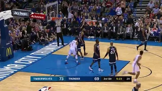 Carmelo Anthony 23 points Full Game Highlights Thunder vs  Timberwolves