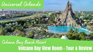 Cabana Bay Beach Resort  - Volcano View Room Tour & Review - Universal Orlando Resort