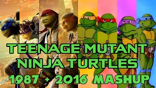 Teenage Mutant Ninja Turtles 1987 + 2016 Mashup