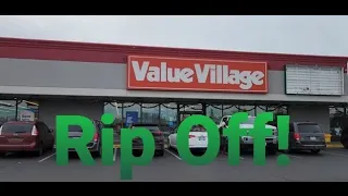 Visiting the MOST Expensive Thrift Shop - Value Village! You Won't Believe the Prices!