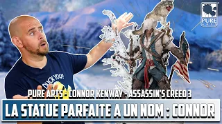 LA STATUE ANIMUS PARFAITE A UN NOM : CONNOR !   Connor Kenway Par Pure Arts  Assassin's Creed 3