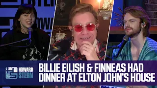 What Happened When Billie Eilish and Finneas Had Dinner at Elton John’s House