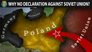 Why didn't the Allies declare war on the USSR when they invaded Poland?