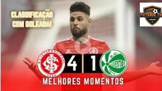 Internacional 4 x 1 Juventude | Melhores Momentos | Campeonato Gaúcho 08/05/2021