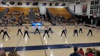 1/27/2023 - Poms at the Varsity Girls Basketball Game