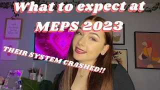 WHAT TO EXPECT AT MEPS 2023 | DUCK WALK, SWEARING IN, ETC | Callie Green