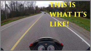 First Time Riding a Motorcycle on the Road