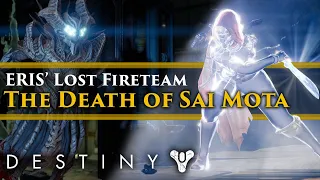 Destiny 2 Shadowkeep Lore - Eris' dead fireteam! Sai Mota Lore!