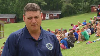 Niagara County Sheriff James Voutour at the NYS Sheriffs' Camp