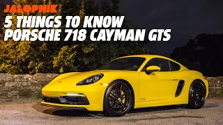 5 Things to Know About The Porsche 718 Cayman GTS
