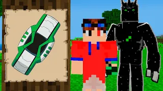 TUDO QUE EU DESENHO APARECE NO BEN 10 MINECRAFT!