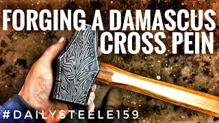 CRAZY Damascus Hammer!!! #50kGIVEAWAY