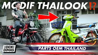 MODIF MOTOR DEN DIMAS JADI THAI LOOK