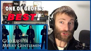 Geoff Castellucci REACTION #8 - "God Rest Ye Merry Gentlemen" | Singer/Songwriter Reacts