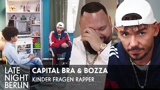 Was ist ein Bratan? Kinder fragen Rapper mit Capital Bra & Bozza | Late Night Berlin | ProSieben