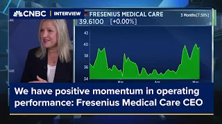 We have positive momentum in operating performance: Fresenius Medical Care CEO